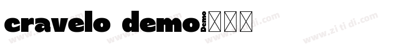 cravelo demo字体转换 cravelo demo字体转换